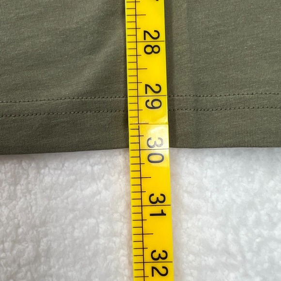 Lacoste Logo T-Shirt Cotton Short Sleeve Olive‎ Green Men's US Size 2XL VTG NWT - Picture 8 of 9